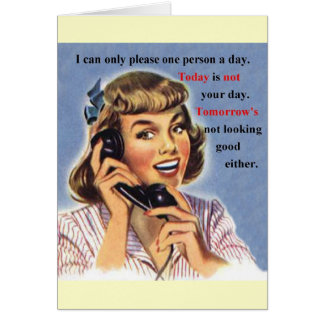 Today is Not Your Day - Retro Image mug