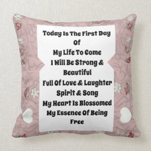 Today Is Throw Pillow