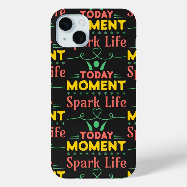 Today Moment, Spark Life Case-Mate iPhone Case (Back)