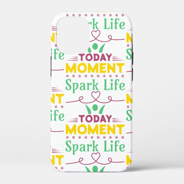 Today Moment, Spark Life Case-Mate iPhone Case (Back)