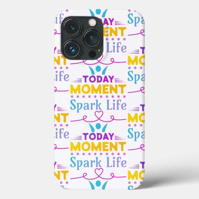 Today Moment, Spark Life Case-Mate iPhone Case (Back)