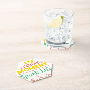 Today Moment, Spark Life Paper Coaster