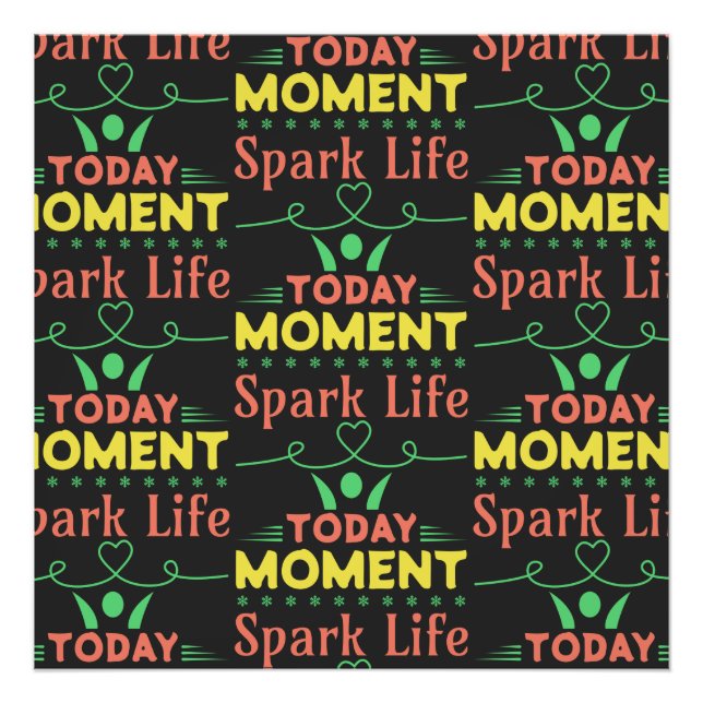 Today Moment, Spark Life Photo Print (Front)