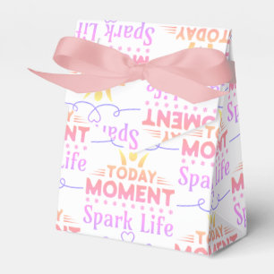 Today Moment, Spark Life Tote Bag Favor Box