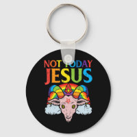Today Not Jesus Satan Goat Satanic Rainbow Satanis