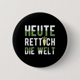 Today Radish The World Environment Climate 2 Inch Round Button