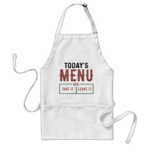 Today’s Menu Standard Apron