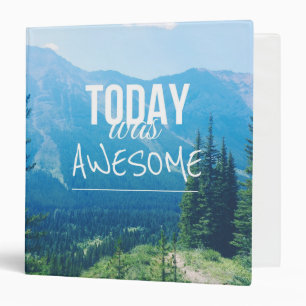 Today Was Awesome Binder