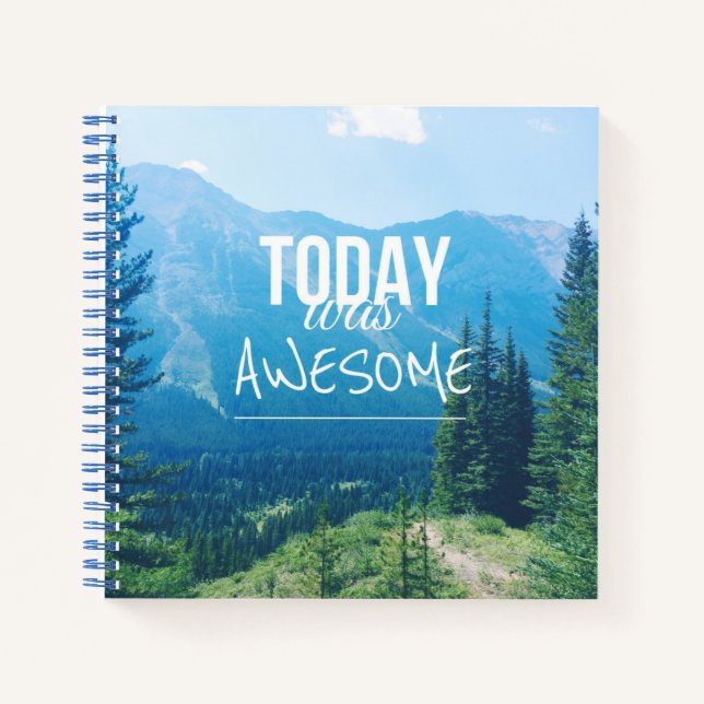 Today Was Awesome Notebook (Front)