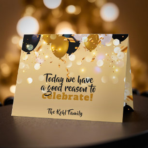 Today We Have A Good Reason To Celebrate Modern Card