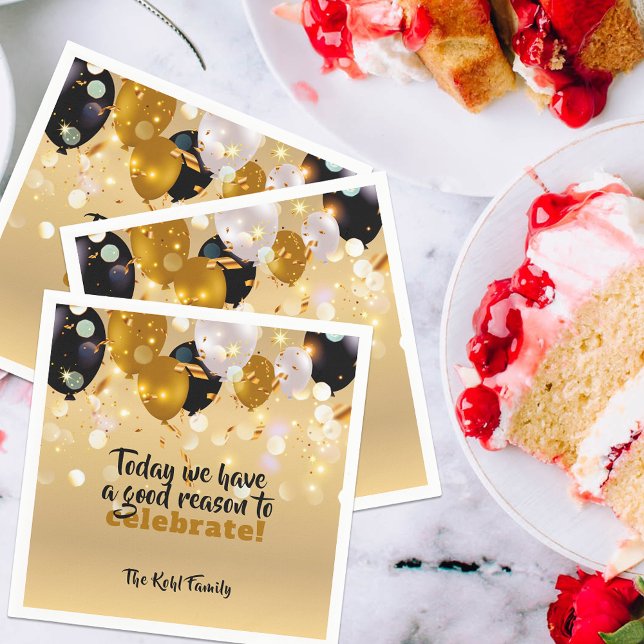 Today We Have A Good Reason To Celebrate Modern Napkin (Creator Uploaded)