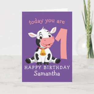 today your are 1 birthday card farm
