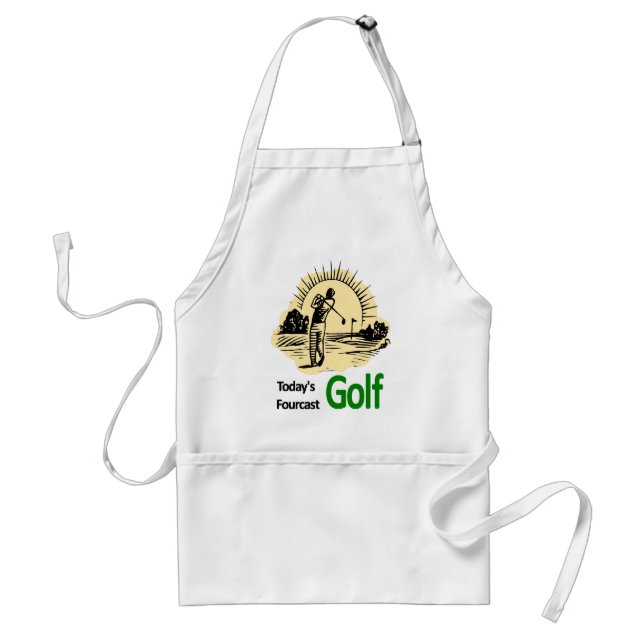 Todays Fourcast "Golf" Standard Apron (Front)
