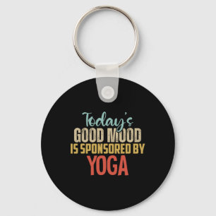 Today's Good Mood Is Sponsored By Yoga Lover  Keychain
