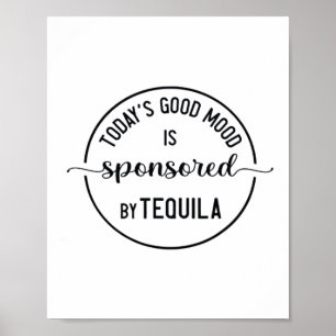 Today's Good Mood Is Sponsored Funny Cinco De Mayo Poster