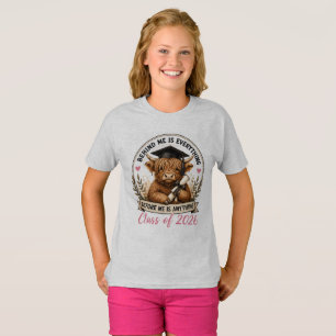 Today's Hard Work Tomorrow's Healing Highland Cow T-Shirt