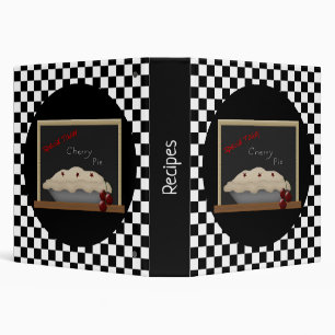 Today's Special Cherry Pie Recipe Binder