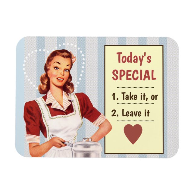 Today's Special Magnet (Horizontal)