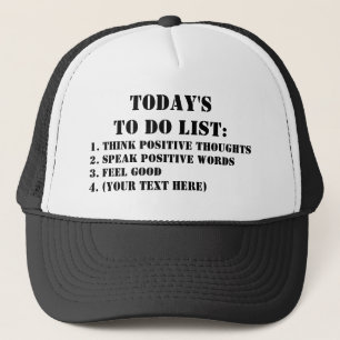 Today's To Do List: Cap
