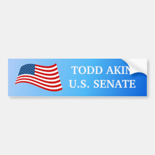 Todd Akin for Senate Bumper Sticker