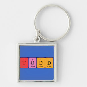 Todd periodic table name keyring