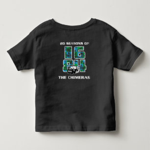 Toddler 20th Season Theme Tshirt