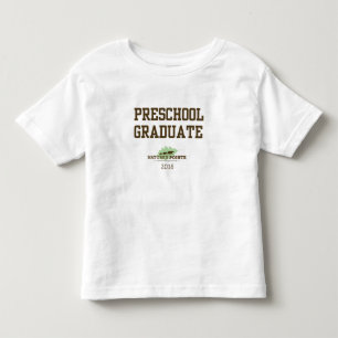 Toddler 2T 4T 6T baseball Graduation shirt