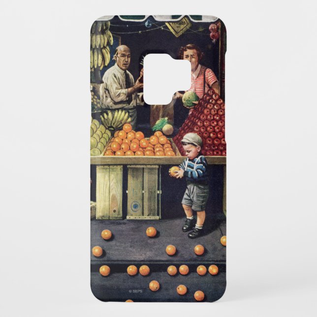 Toddler and Oranges Case-Mate Samsung Galaxy Case (Back)