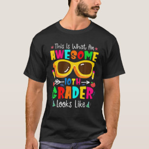 Toddler Back To School 10Th Grade Awesome Tenth Gr T-Shirt