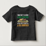 Toddler Big Brother Graphic Tractor Sibling Son Toddler T-shirt<br><div class="desc">Big Brother Graphic featuring a Tractor image. This funny little Farmer Older Brother Design makes a great Gift for any Brother who is going to be a big brother,  or has a little sister.</div>