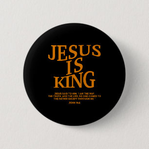 Toddler Boy Jesus Is King Camo Christian God Son S 2 Inch Round Button