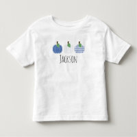 Toddler Boys Blue Pumpkin Trio T-Shirt