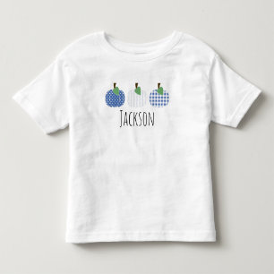 Toddler Boys Blue Pumpkin Trio T-Shirt