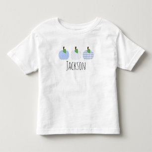 Toddler Boys Light Blue Pumpkin Trio T-Shirt