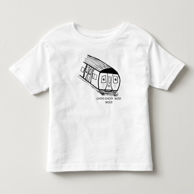 Toddler Choo Choo Train T-Shirt (Front)