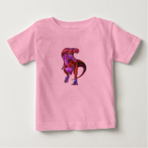 TODDLER DINOSAUR ROSE CUTE MODE SWEAT - SHIRT À CA