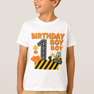 Toddler Excavator Birthday Shirt