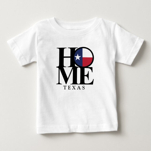Toddler HOME Texas Tee Shirt (Front)