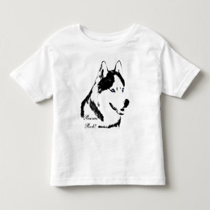 Toddler Husky Shirt Rescue Dog Husky Baby T-shirt