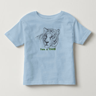 toddler, I'am a TIGER Toddler T-shirt
