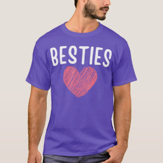 Toddler Kid Baby Best Friend Matching Bestie Squad T-Shirt