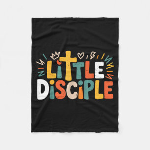 Toddler Little Disciple Shirt Christian Faith Reli Fleece Blanket