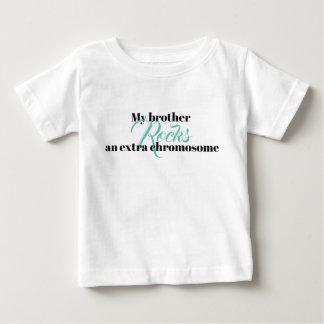 Toddler long sleeve Tshirt "My brother rocks