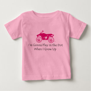 toddler pink atv quad shirt