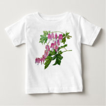 Toddler Ruffle Dress with Bleeding Hearts