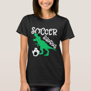 Toddler Soccer Dinosaur For Boys And Girls Dino Lo T-Shirt