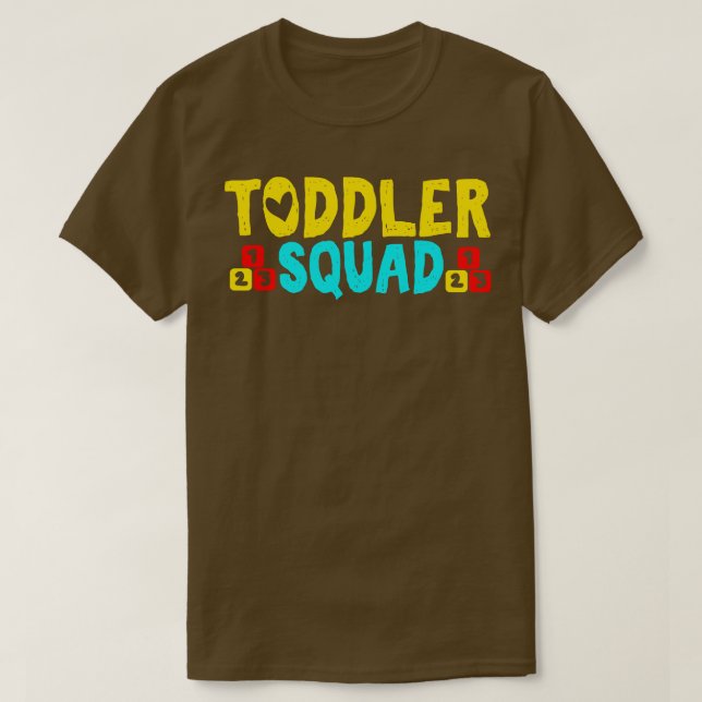 Toddler Squad 1 T-Shirt (Design Front)