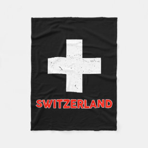 Toddler Swiss-shirt Switzerland Flag Baby Kids Boy Fleece Blanket