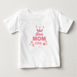 Toddler t-shirt Mommy's Biggest Fan: The "Best Mom