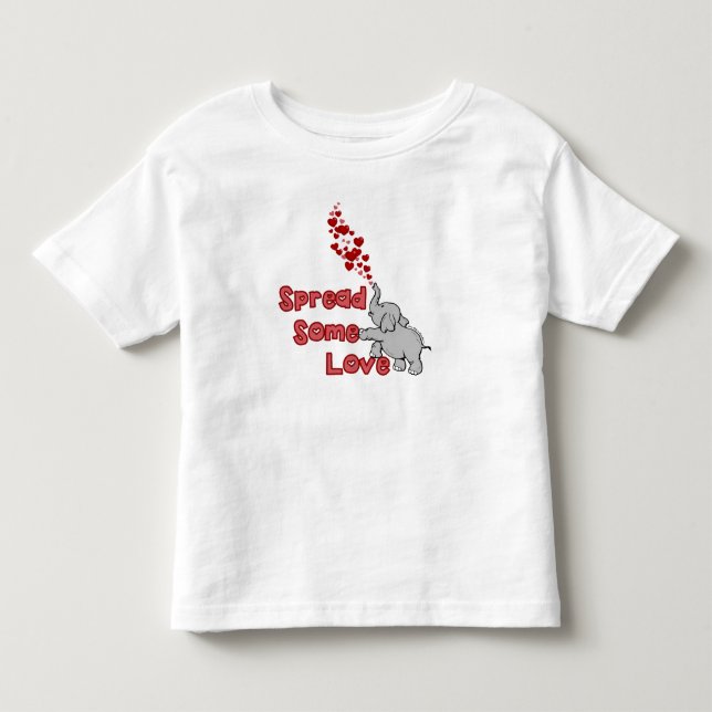 Toddler T-Shirt - Spread Some Love (Front)